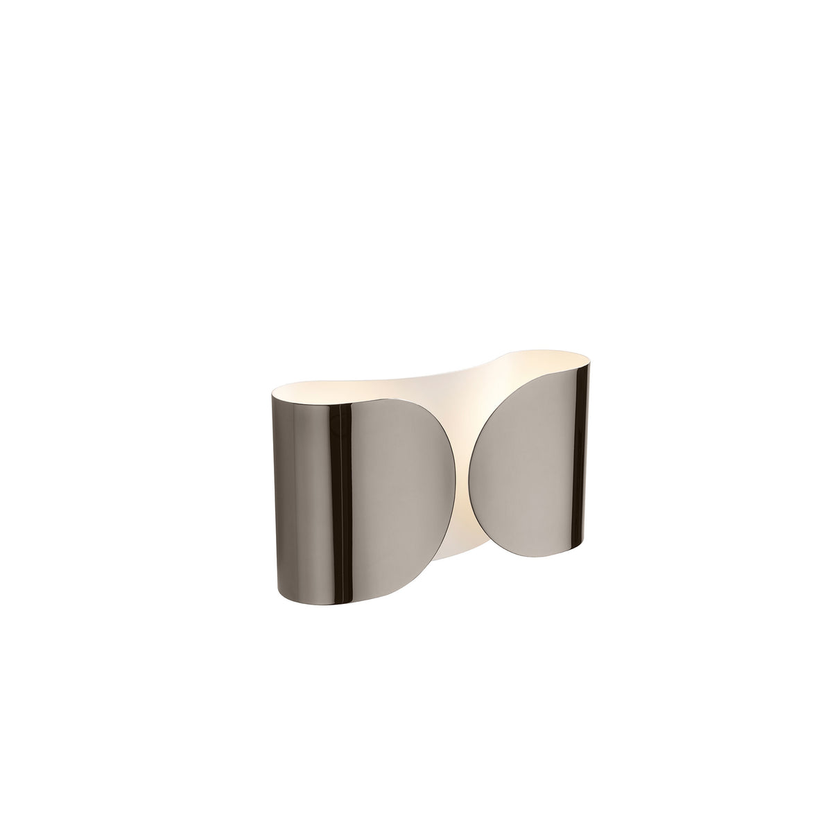 Flos Foglio Wandleuchte – Black Nickel