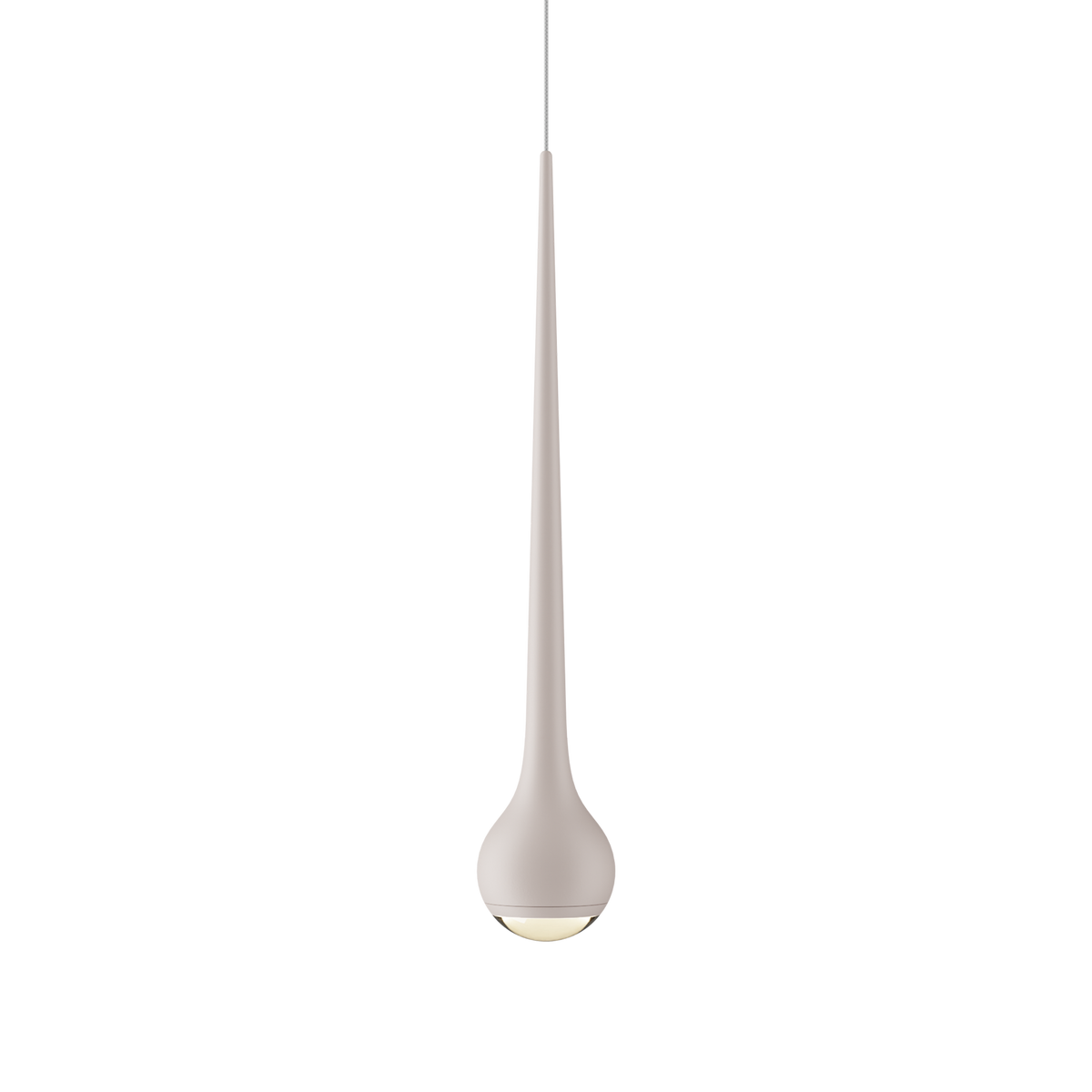 GRAU Falling Sun Pendelleuchte – Sand White, Höhenverstellbar - Deckenaufbau