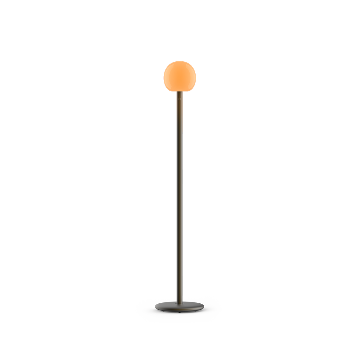 GRAU Fire Floor Stehleuchte – Black Brass
