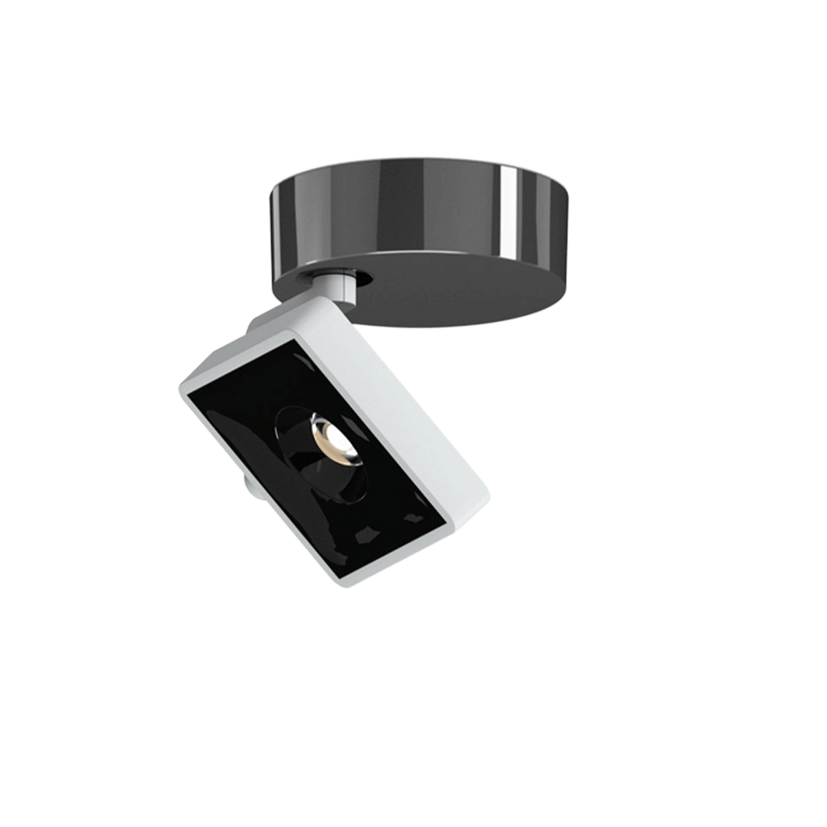 GRAU Studio Deckenleuchte – Satiniert/Schwarz, Deckenaufbau – Neutrales Licht 3500 K