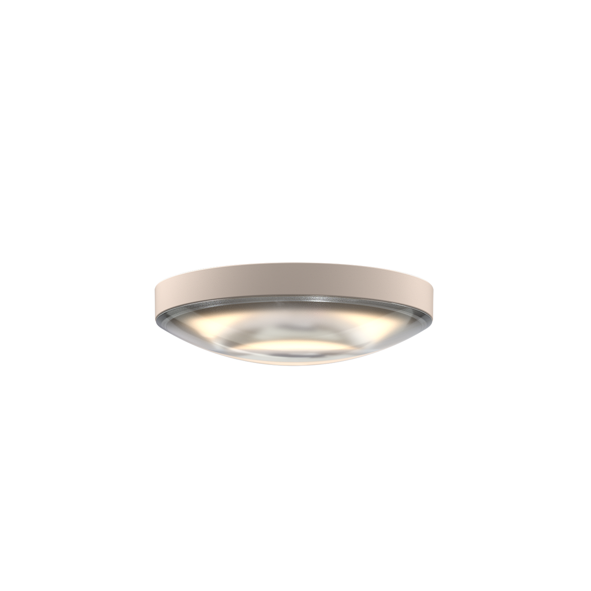GRAU Globe Deckenleuchte – Sand White, Deckeneinbau