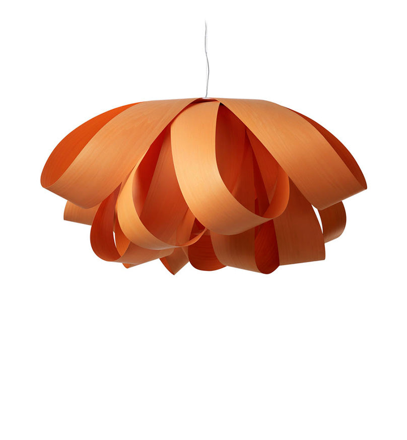 LZF Agatha Large Pendelleuchte – Furnier Orange