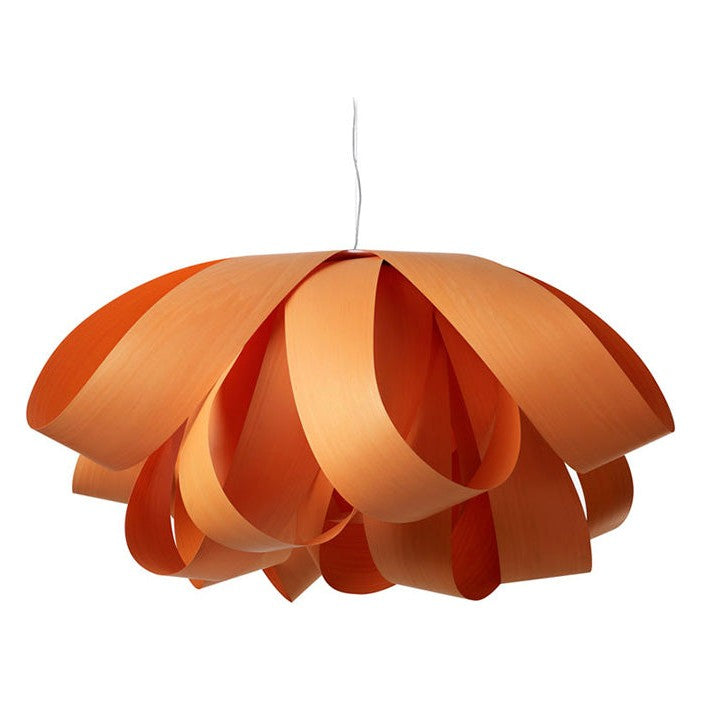 LZF Agatha Large Pendelleuchte – Furnier Orange