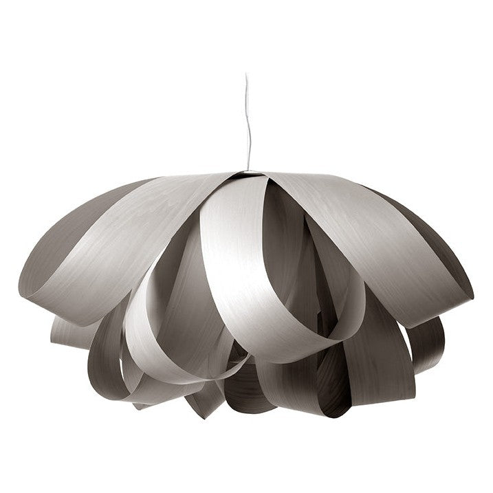 LZF Agatha Large Pendelleuchte – Furnier Grau