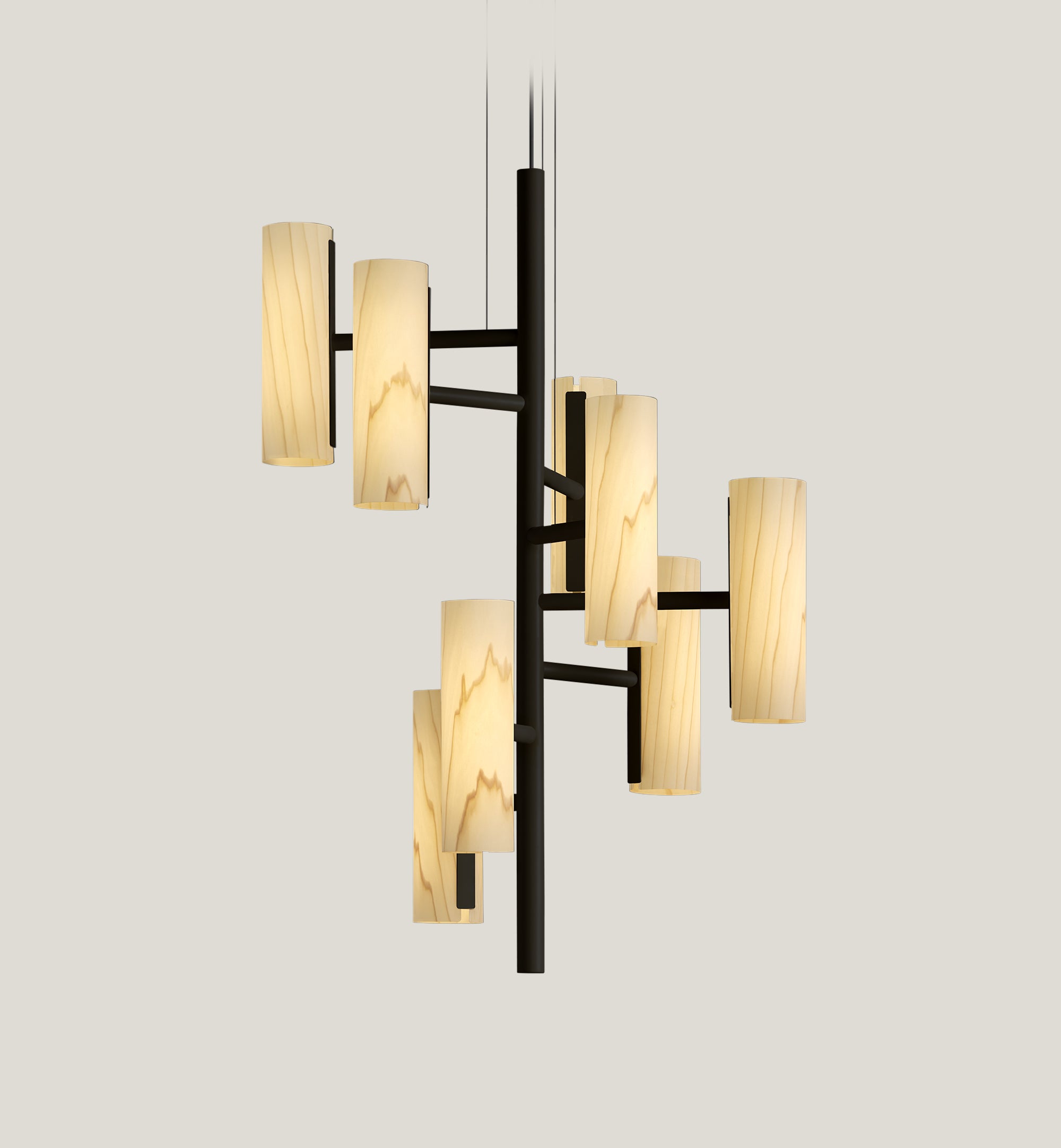 LZF Black Note Chandelier