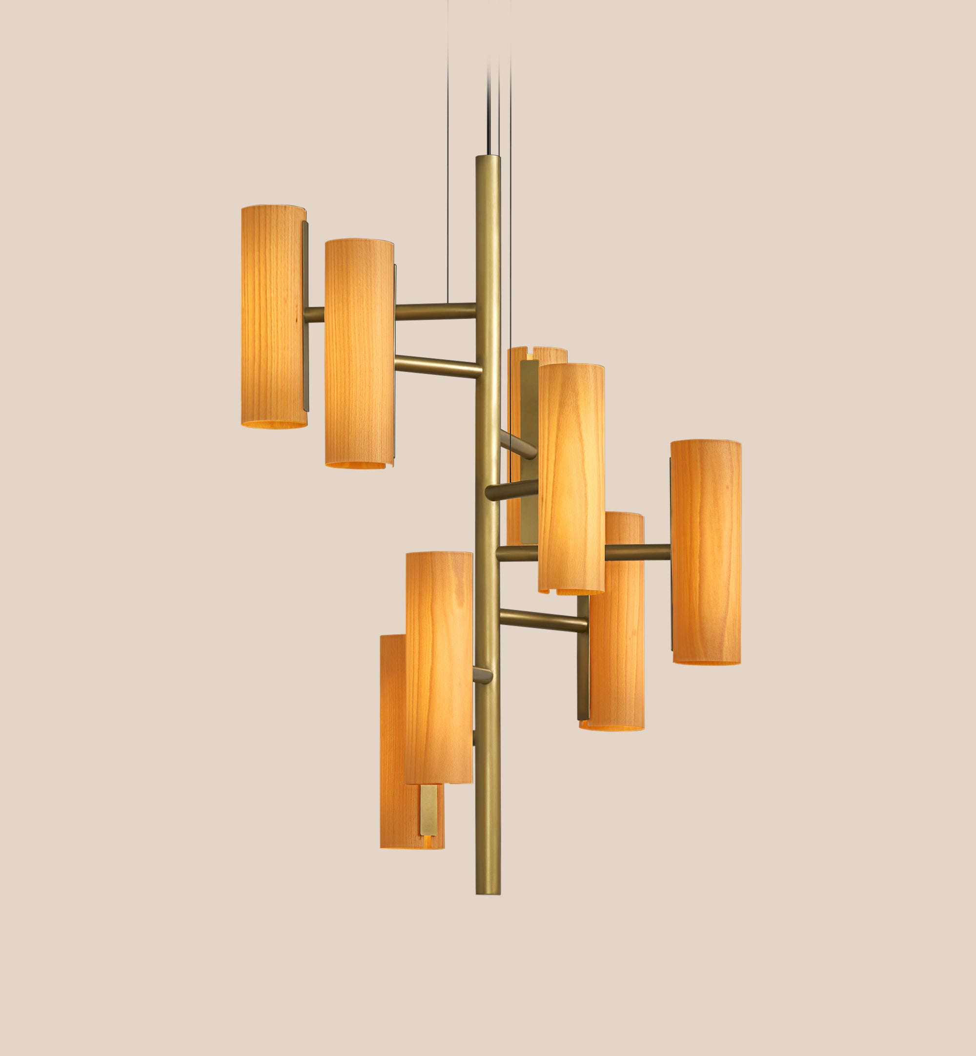 LZF Black Note Chandelier