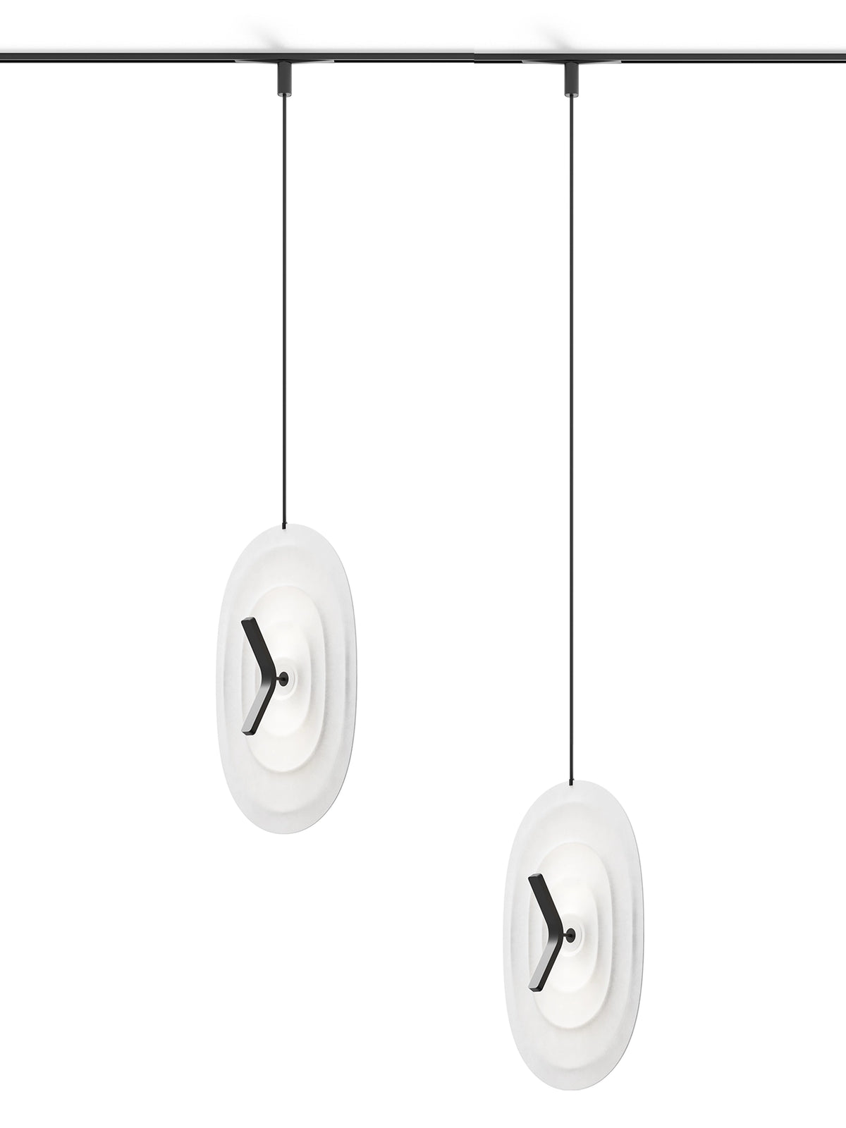 Luceplan Alibel (Schienensystem) – A13WBCV5 – Vertical shade, 2700 K