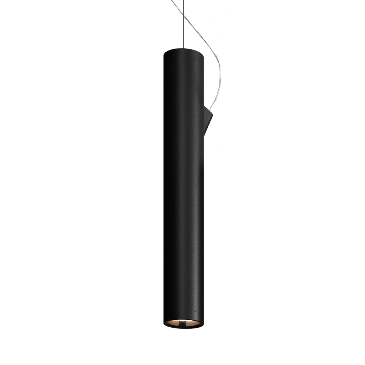 Luceplan E04 Pendelleuchte – E04280 – E04 Ø 7 – direct/indirect light, Schwarz