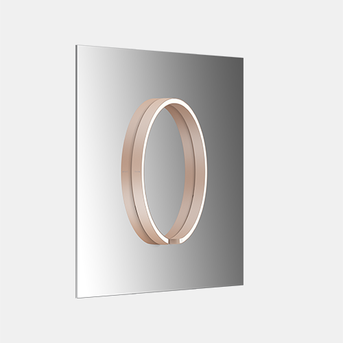 Occhio Mito sfera su Wandleuchte – Ø 40 cm, Bronze, 2700–4000 K (dim-to-warm)