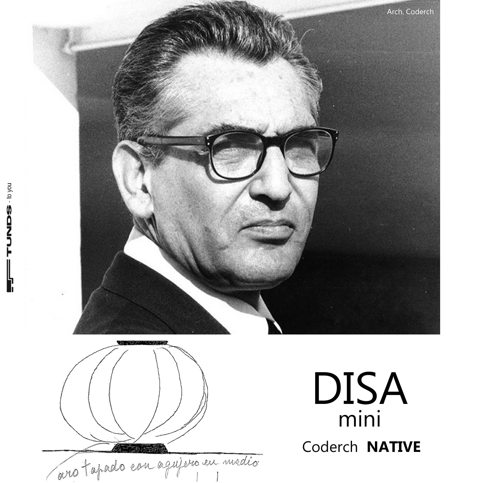 DISA mini Pendelleuchte — Methacrylate opal weiß – Produktansicht 3