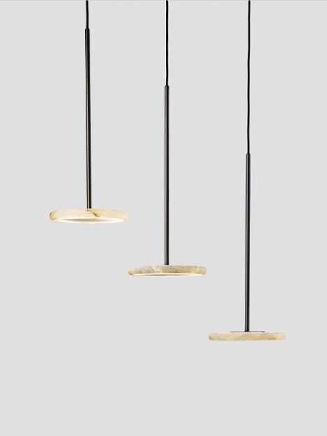United Alabaster Nuvol Pendelleuchte – Ansicht 1