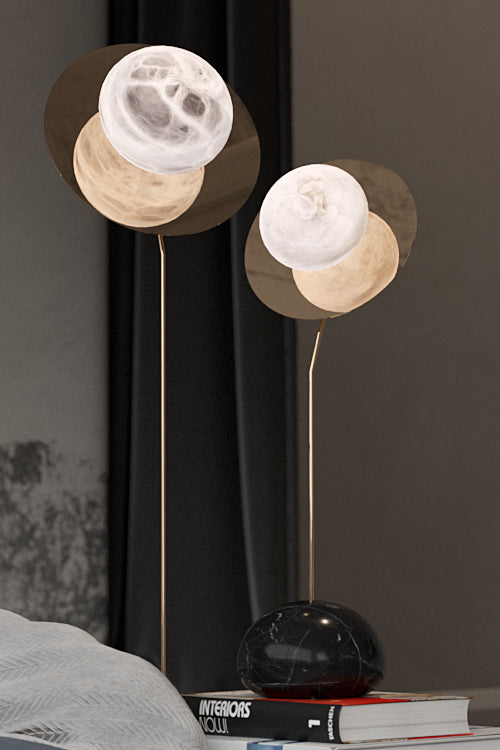 United Alabaster Reflex Stehleuchte – 280 x 1840mm, Gold