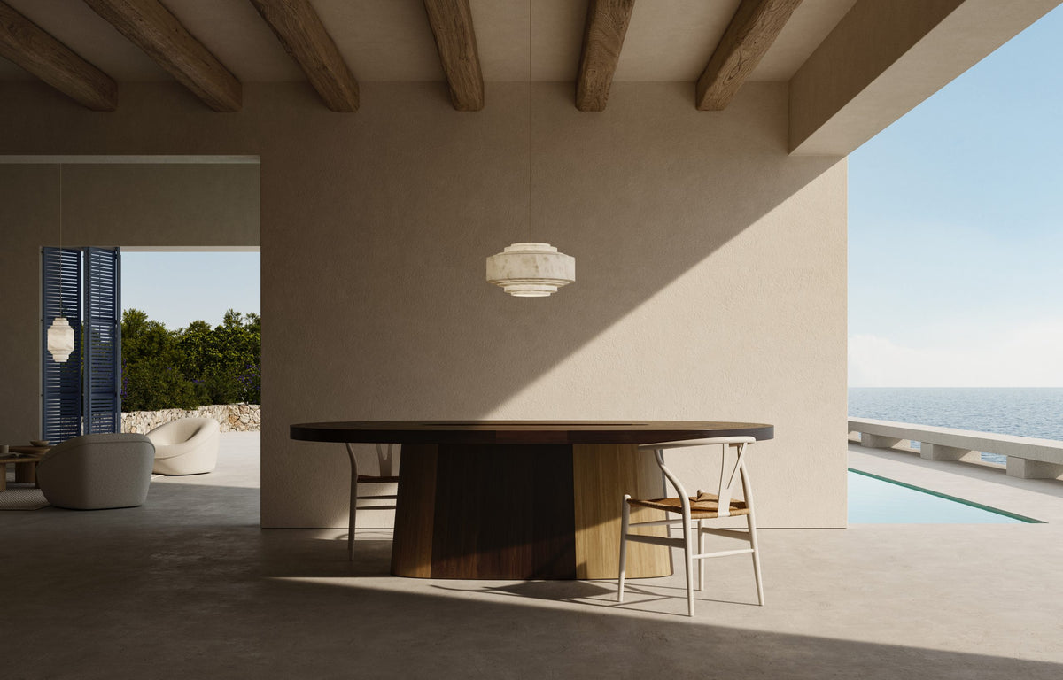United Alabaster Bruma Pendelleuchte – Ansicht 2