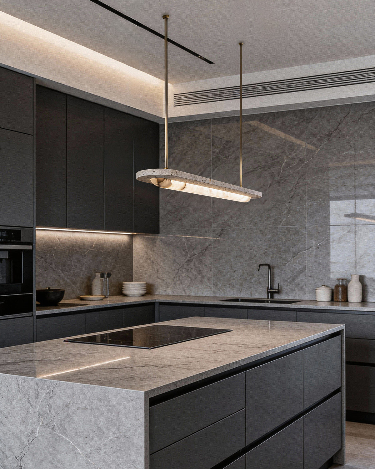 United Alabaster Capsa Pendelleuchte – Ansicht 3