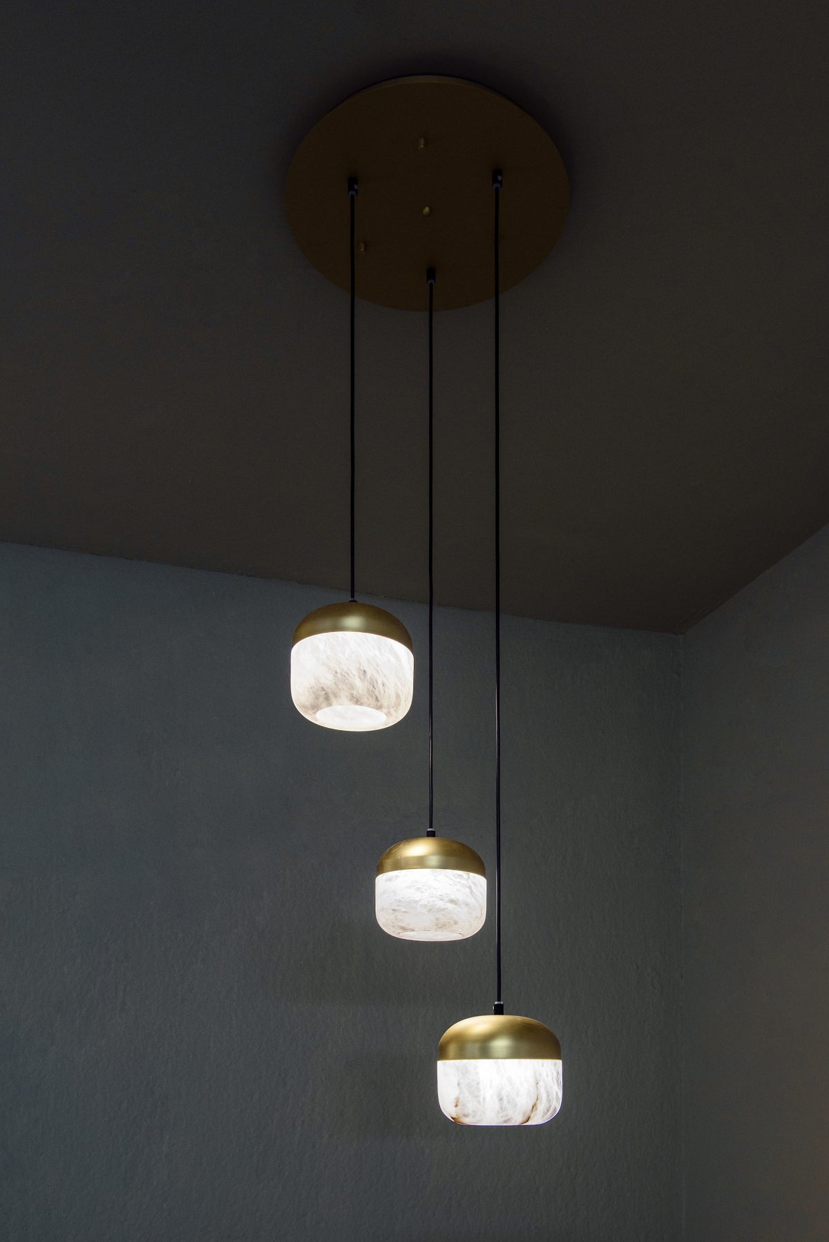 United Alabaster Copper Pendelleuchte – Ansicht 7
