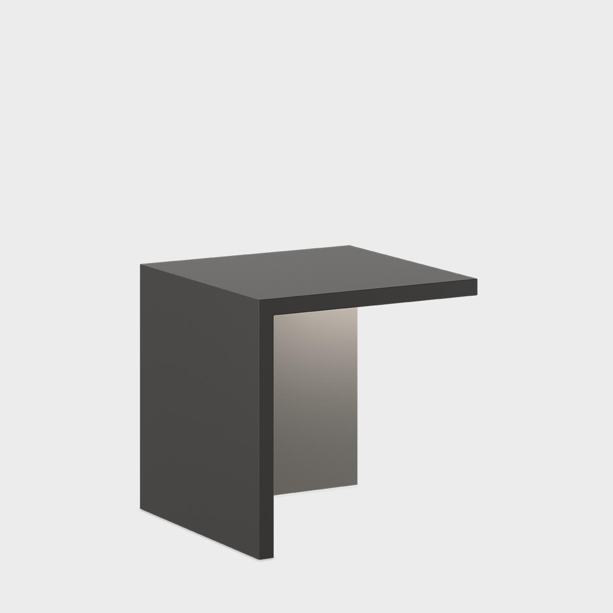 Empty 4125 Tischleuchte – Maßzeichnung Oberfläche Graphite Black
