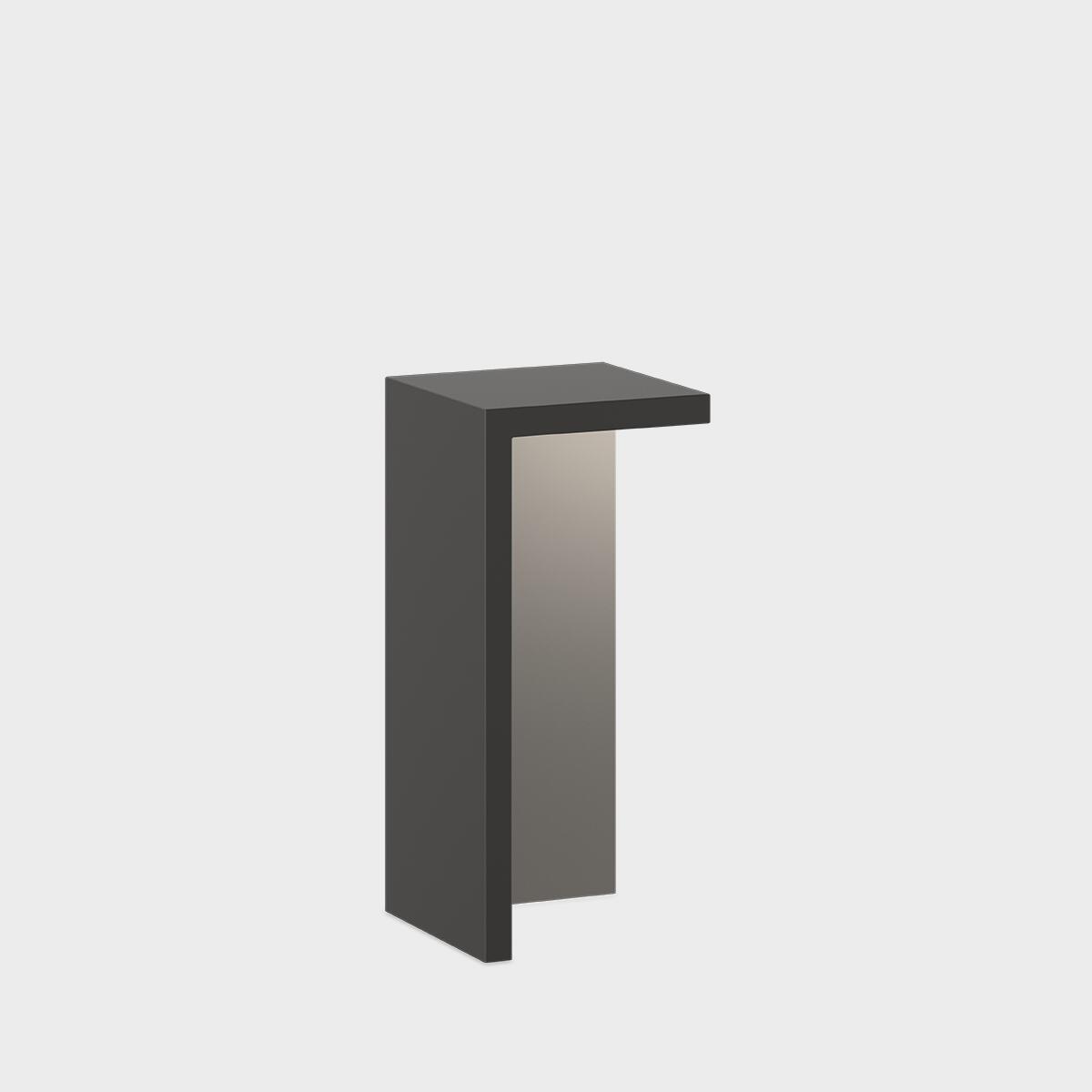 Empty 4136 Tischleuchte – Maßzeichnung Oberfläche Graphite Black