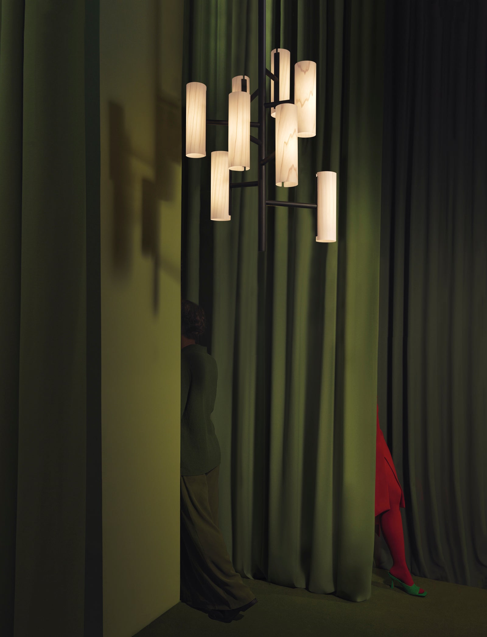 LZF Black Note Chandelier