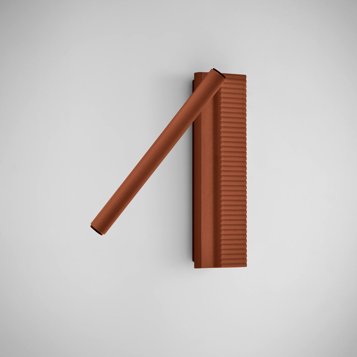 Bover Arid A/02 - Left Wandleuchte – Terrakotta