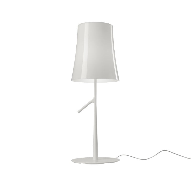 Foscarini Birdie Tischleuchte – Grande, Weiß, Ein/Aus