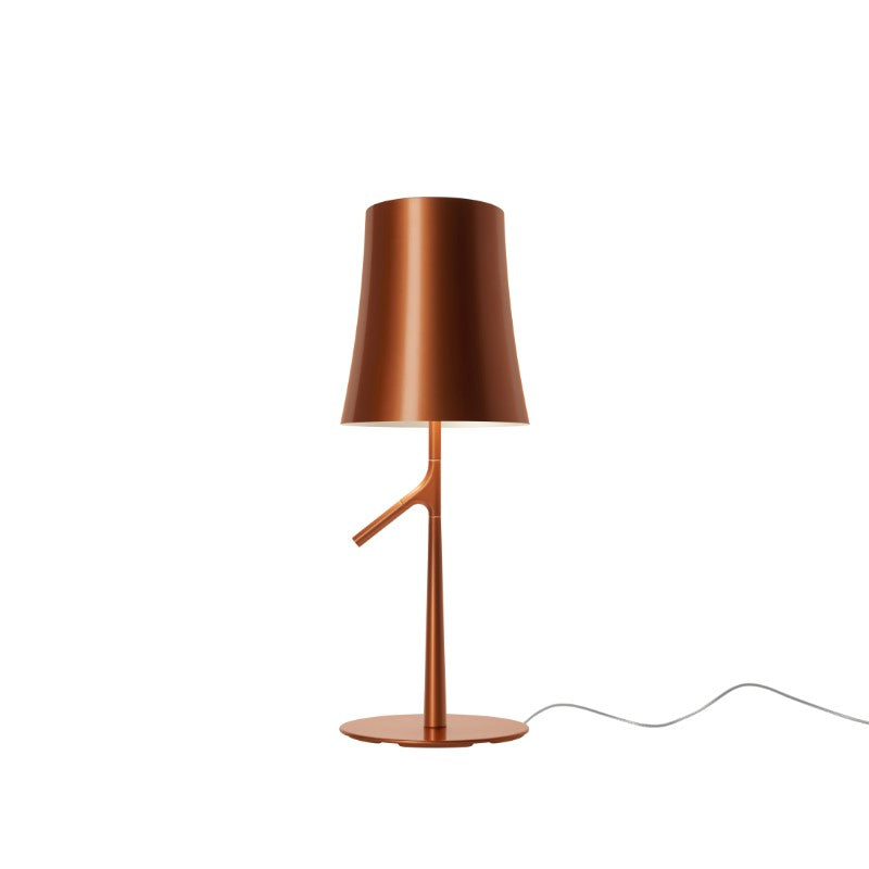 Foscarini Birdie Tischleuchte – Piccola, Kupfer, Ein/Aus