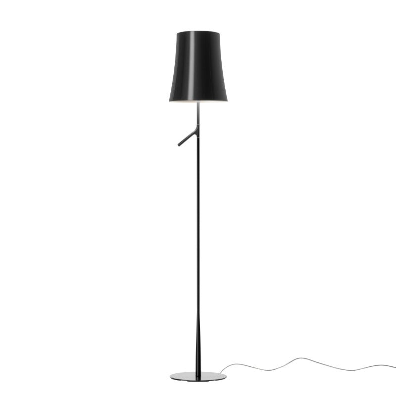 Foscarini Birdie Leseleuchte – Graphit, Ein/Aus