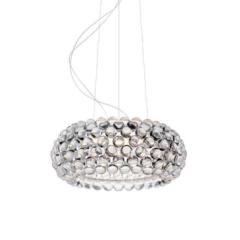 Foscarini Caboche Plus Pendelleuchte – Media, Transparent, R7s