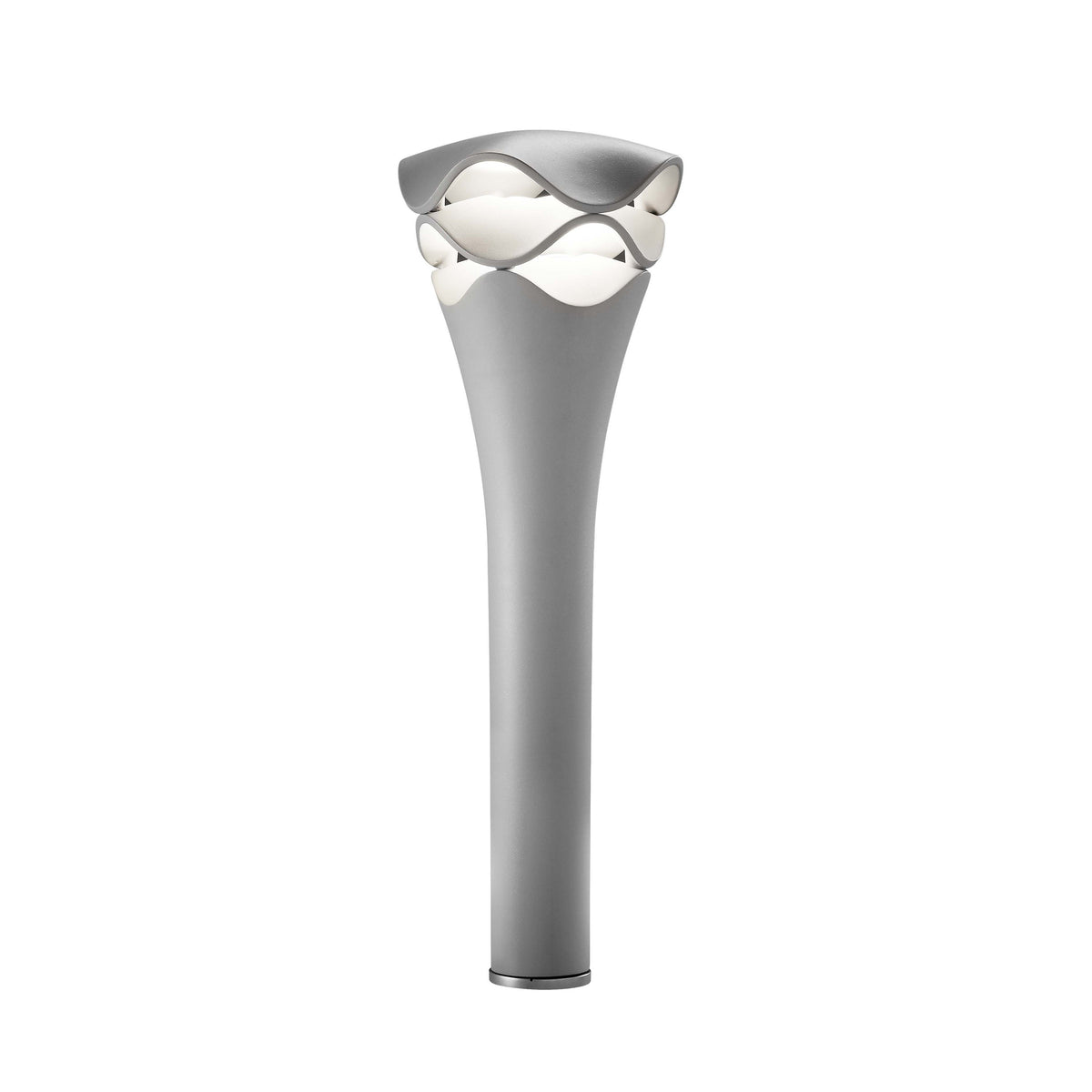 Bover Cornet B/77 Pollerleuchte – Stein Grau