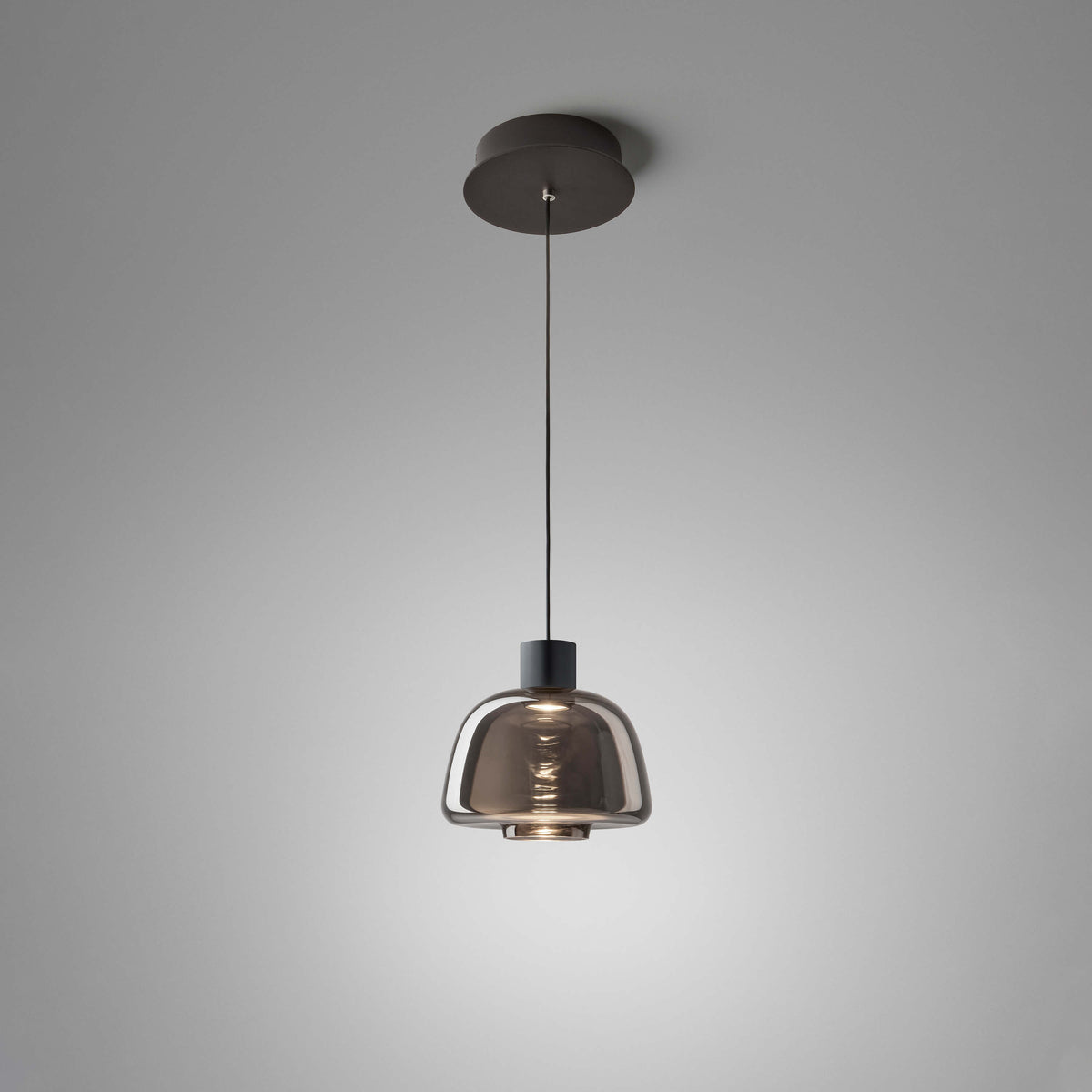 Bover Drep S/01 Pendelleuchte – Smoked Spiegel