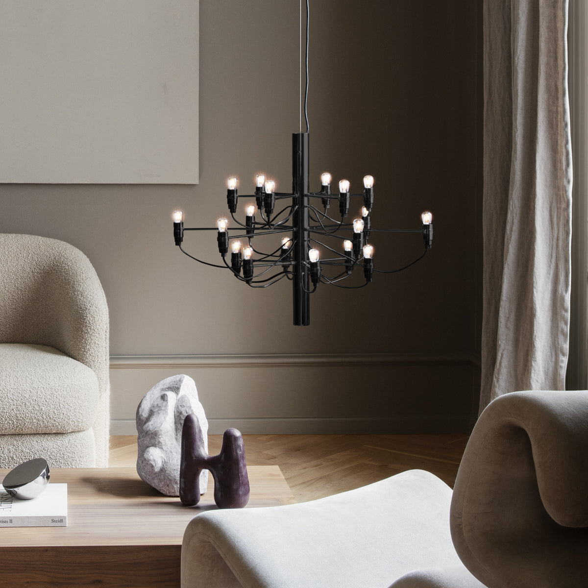 Flos 2097/18 (frosted bulbs) Pendelleuchte – Ansicht 4