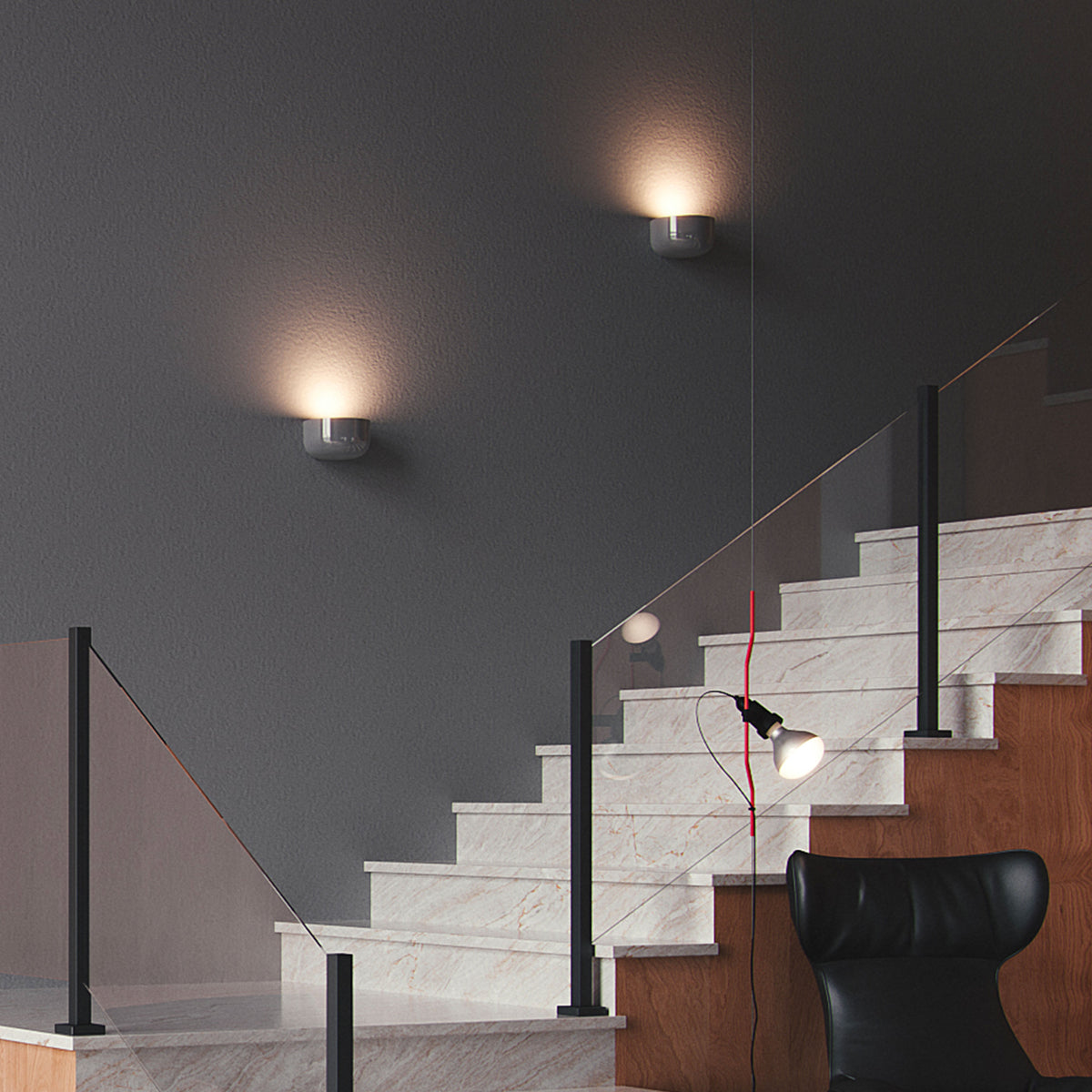 Flos Bellhop Wall Up Wandleuchte – Ansicht 3