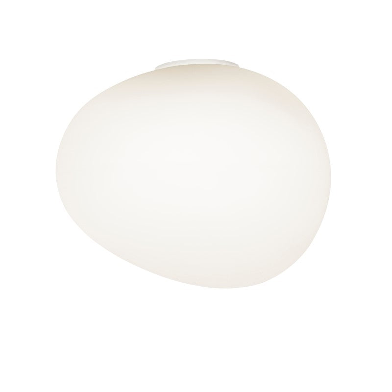 Foscarini Gregg Semi 1 Wandleuchte – Grande, Weiß