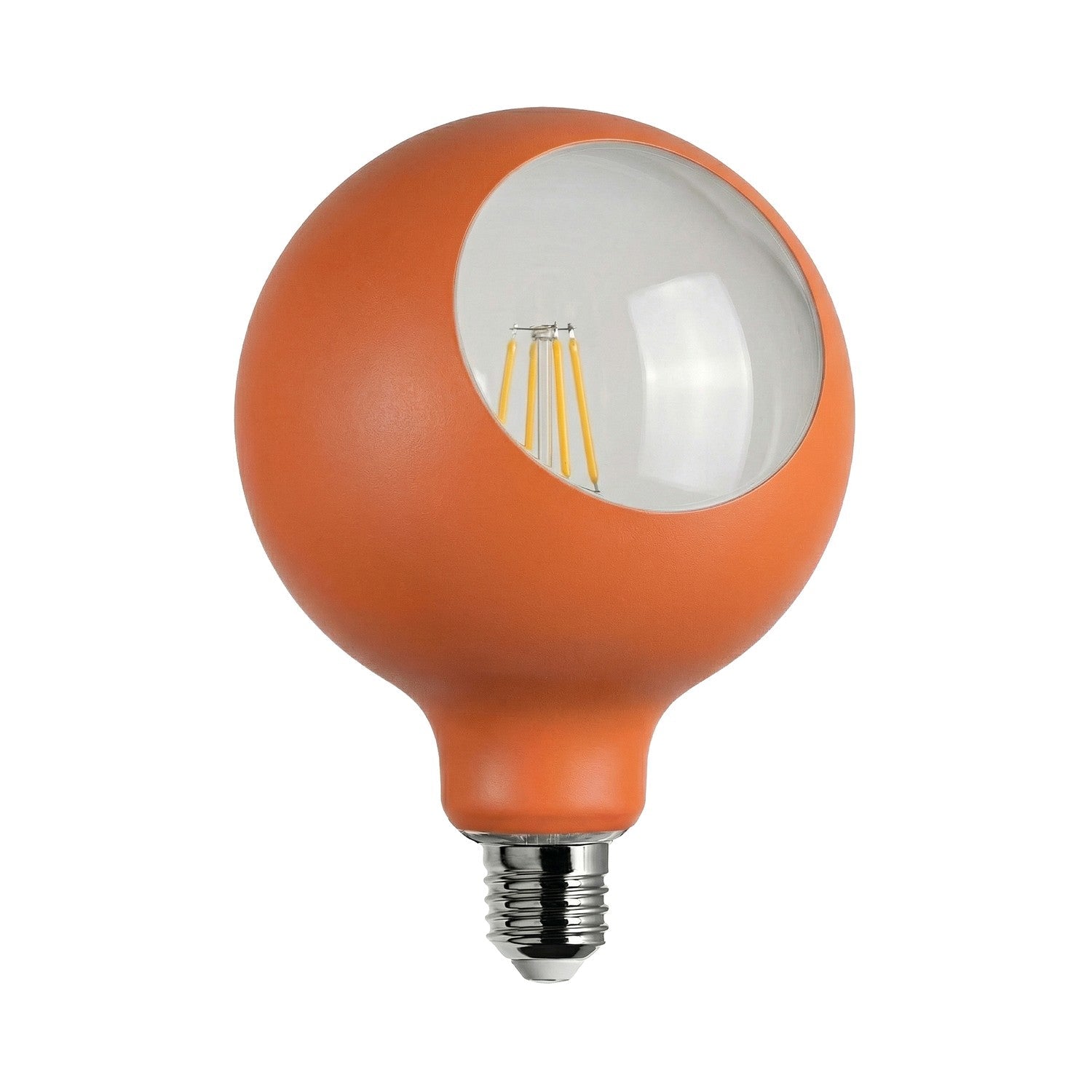 LED-Glühbirne Camo G125 4,8W 806Lm E27 2700K dimmbar – Orange – Hauptbild