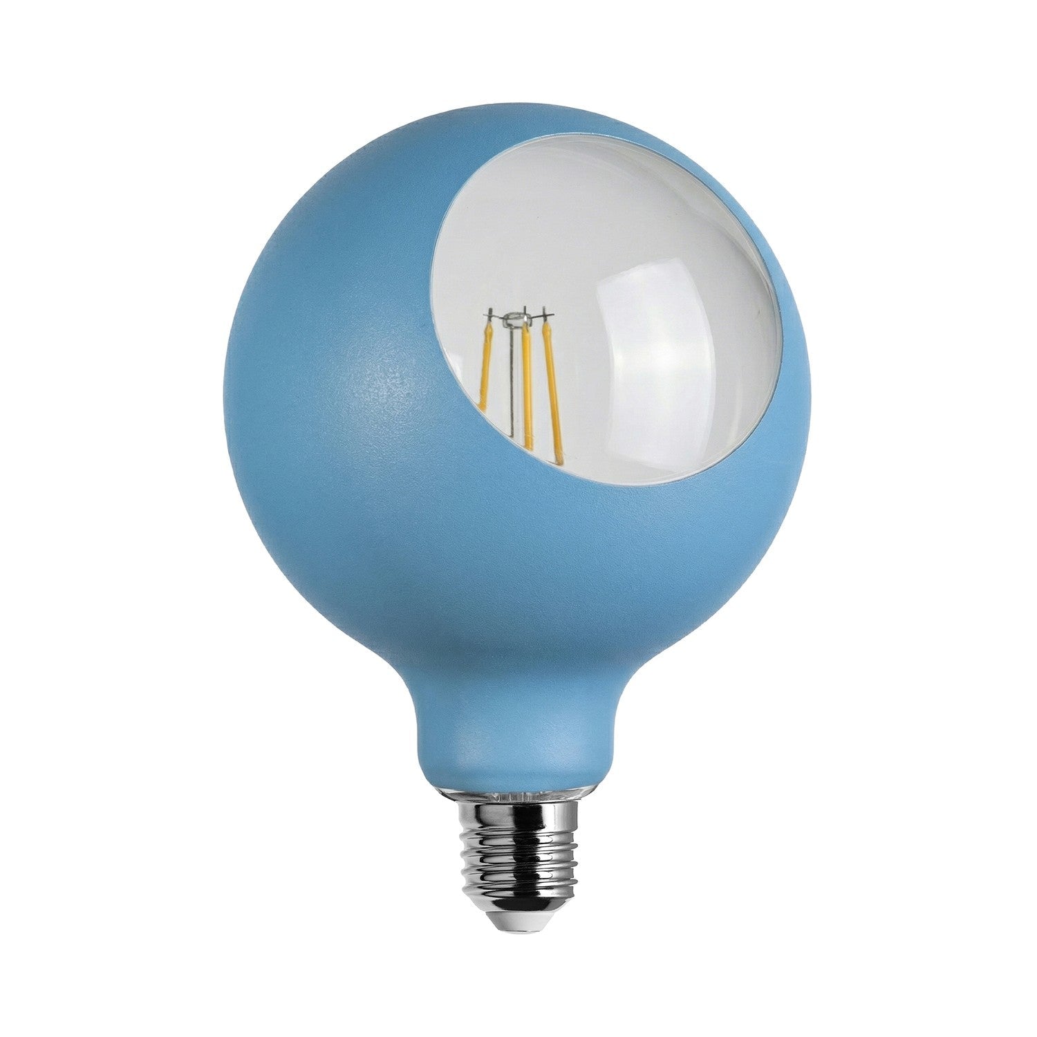 LED-Glühbirne Camo G125 4,8W 806Lm E27 2700K Dimmbar – Blau – Hauptbild