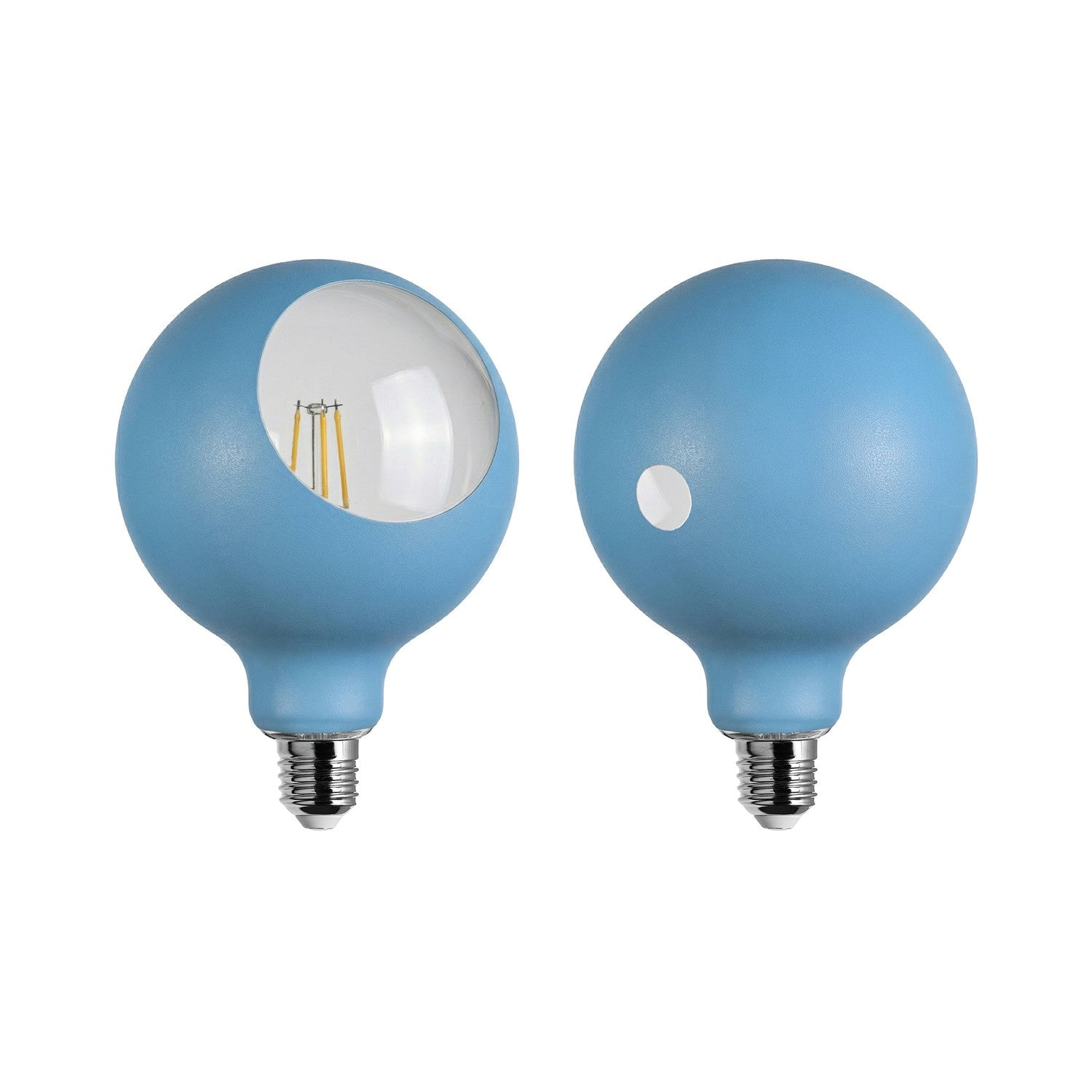 LED-Glühbirne Camo G125 4,8W 806Lm E27 2700K Dimmbar – Blau – Produktansicht 1