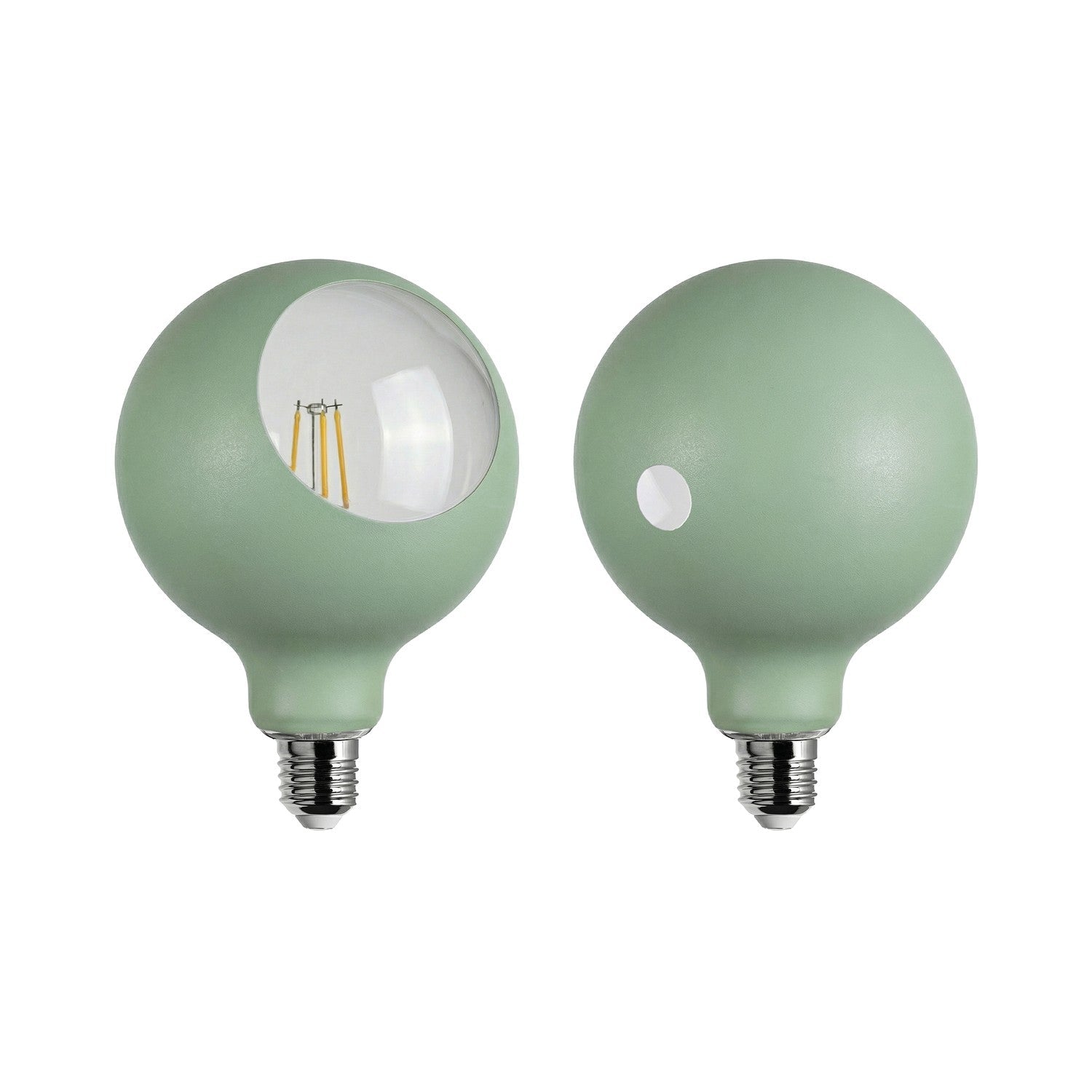 Glühbirne LED Camo G125 4,8W 806 lm E27 2700K dimmbar - Grün – Produktansicht 1