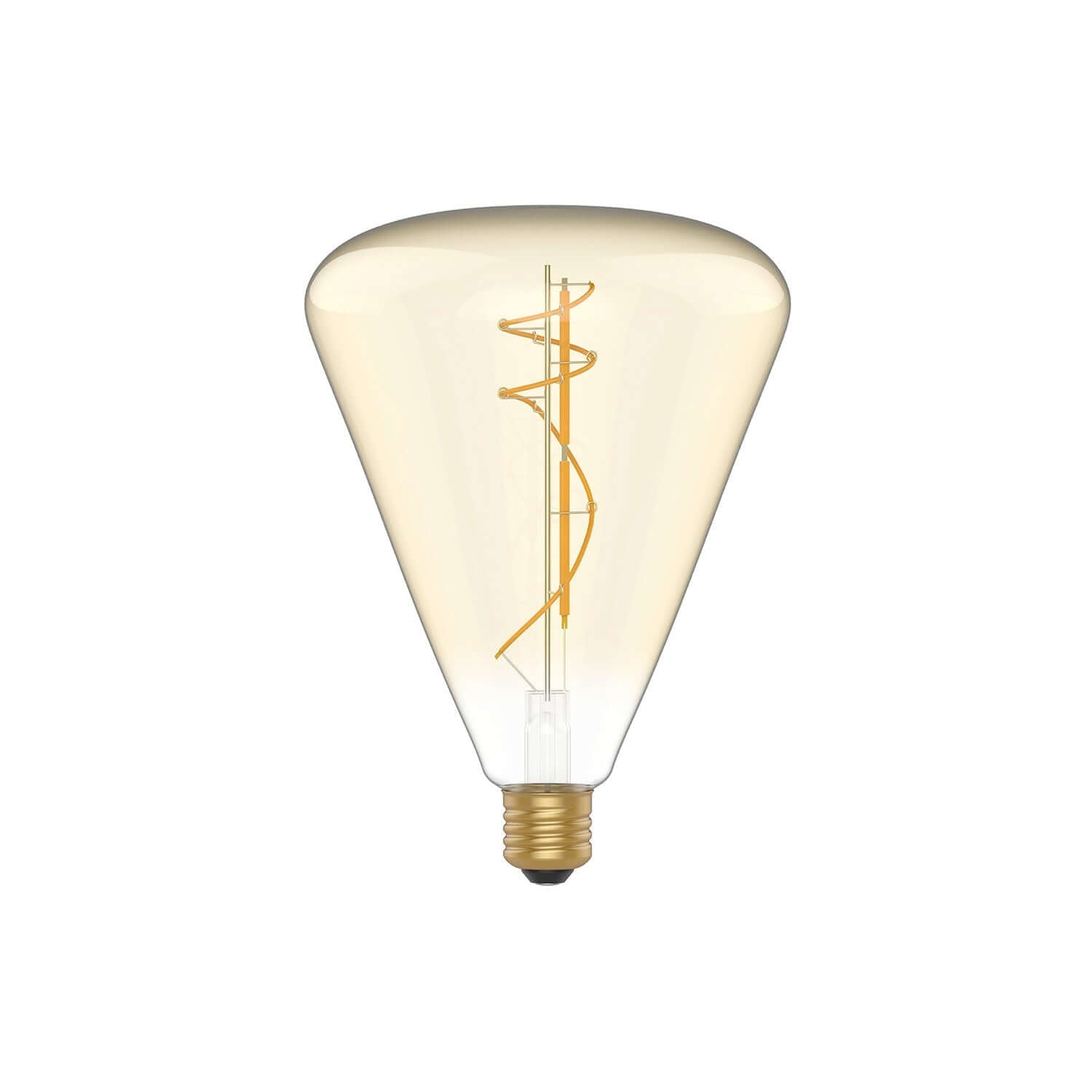 LED-Lampe Gold Cone 140 8,8W 806Lm E27 2200K dimmbar – H06 – Hauptbild