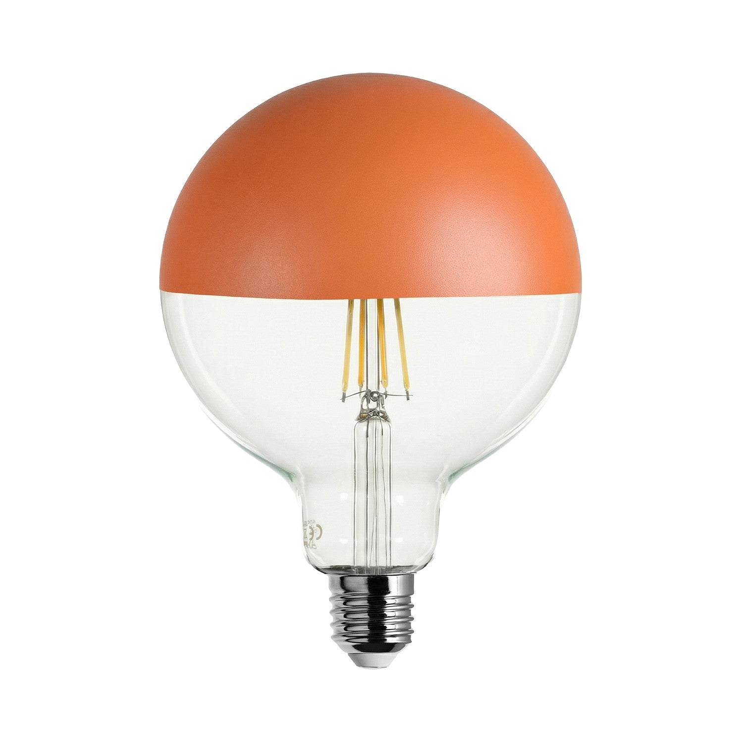 Glühbirne LED Maria G125 4,8W 806Lm E27 2700K dimmbar - Orange – Hauptbild
