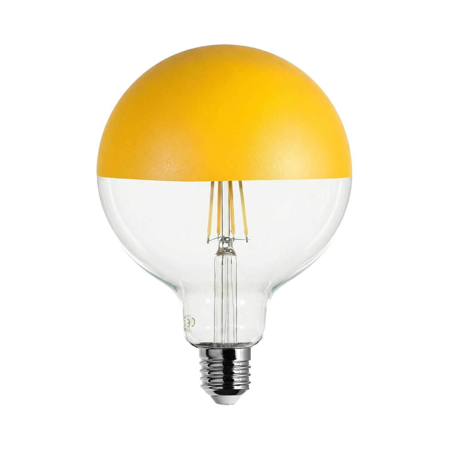 LED-Glühbirne Maria G125 4,8 W 806 lm E27 2700K Dimmbar - Gelb – Hauptbild
