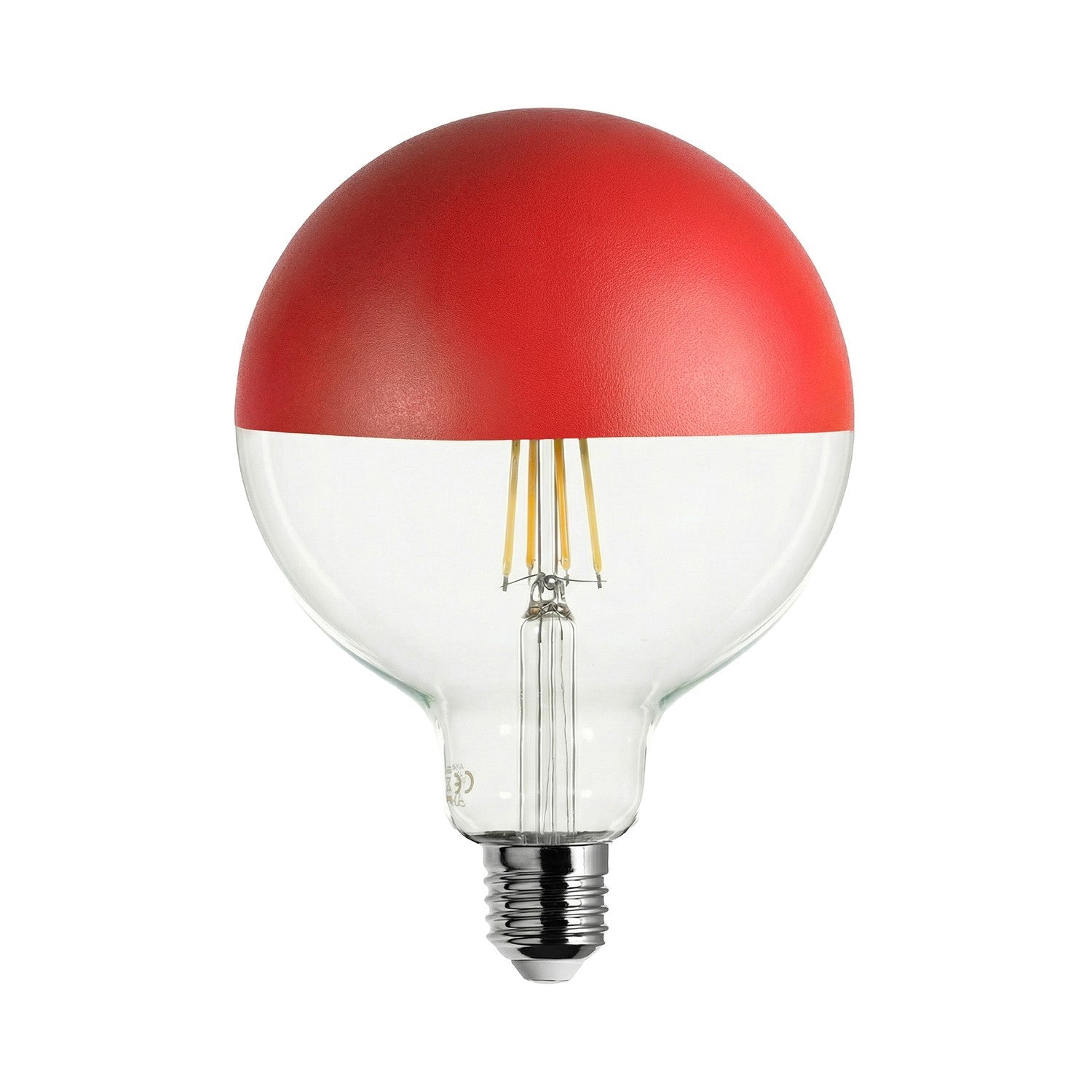 Glühbirne LED Maria G125 4,8W 806 lm E27 2700K dimmbar - Rot – Hauptbild
