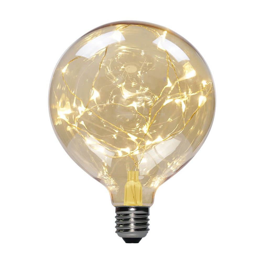 LED-Lampe Milleluci Gold Globe G125 2W 40Lm E27 2000K – Produktansicht 1