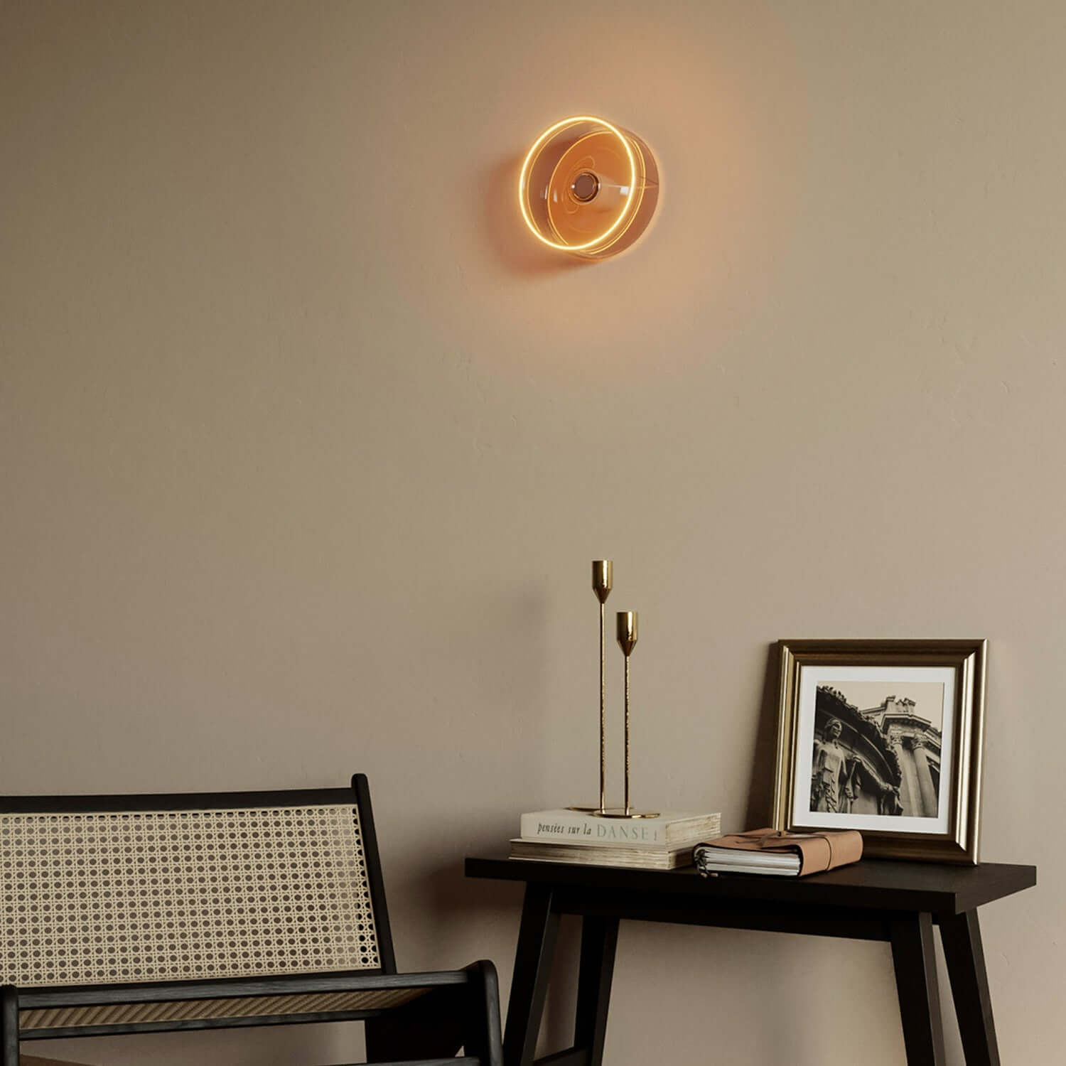 LED-Glühbirne Smoky Ghost Line Recessed Donut 195x83 6W 380Lm E27 1900K dimmbar – G12 – Produktansicht 2