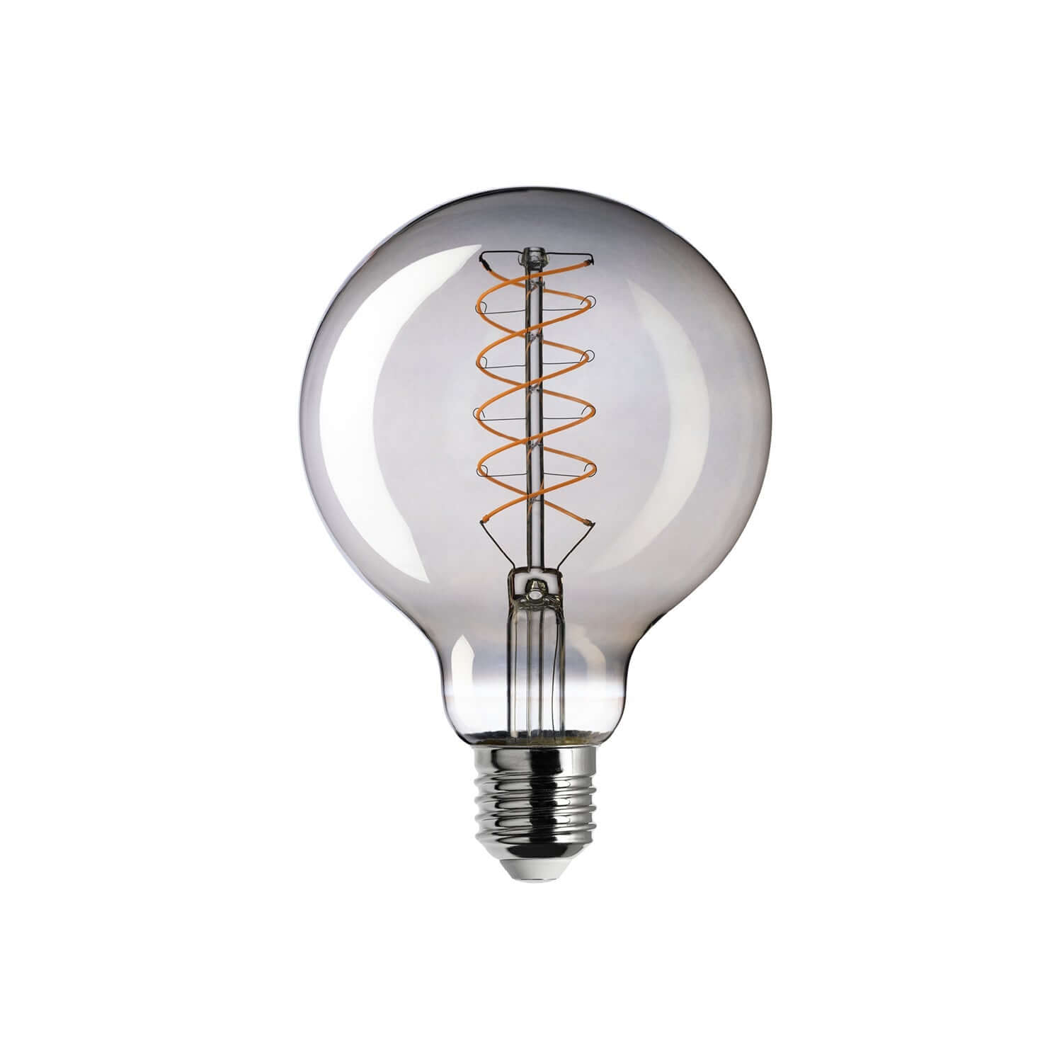 LED-Lampe Smoky Globe G95 4,8W 250Lm E27 1800K dimmbar – D03 – Hauptbild