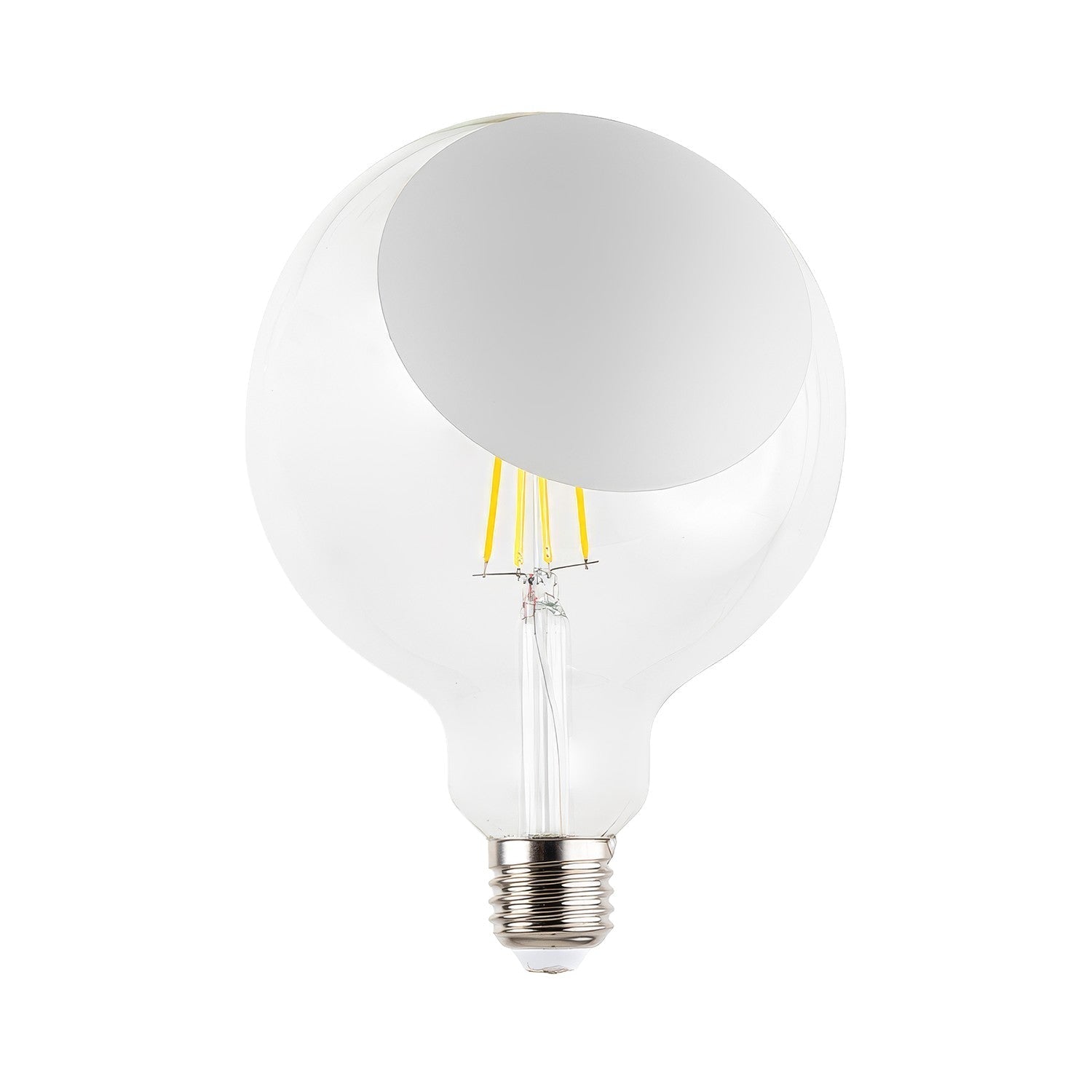 Glühbirne LED Sofia G125 4,8W 806Lm E27 2700K dimmbar - Weiß – Hauptbild