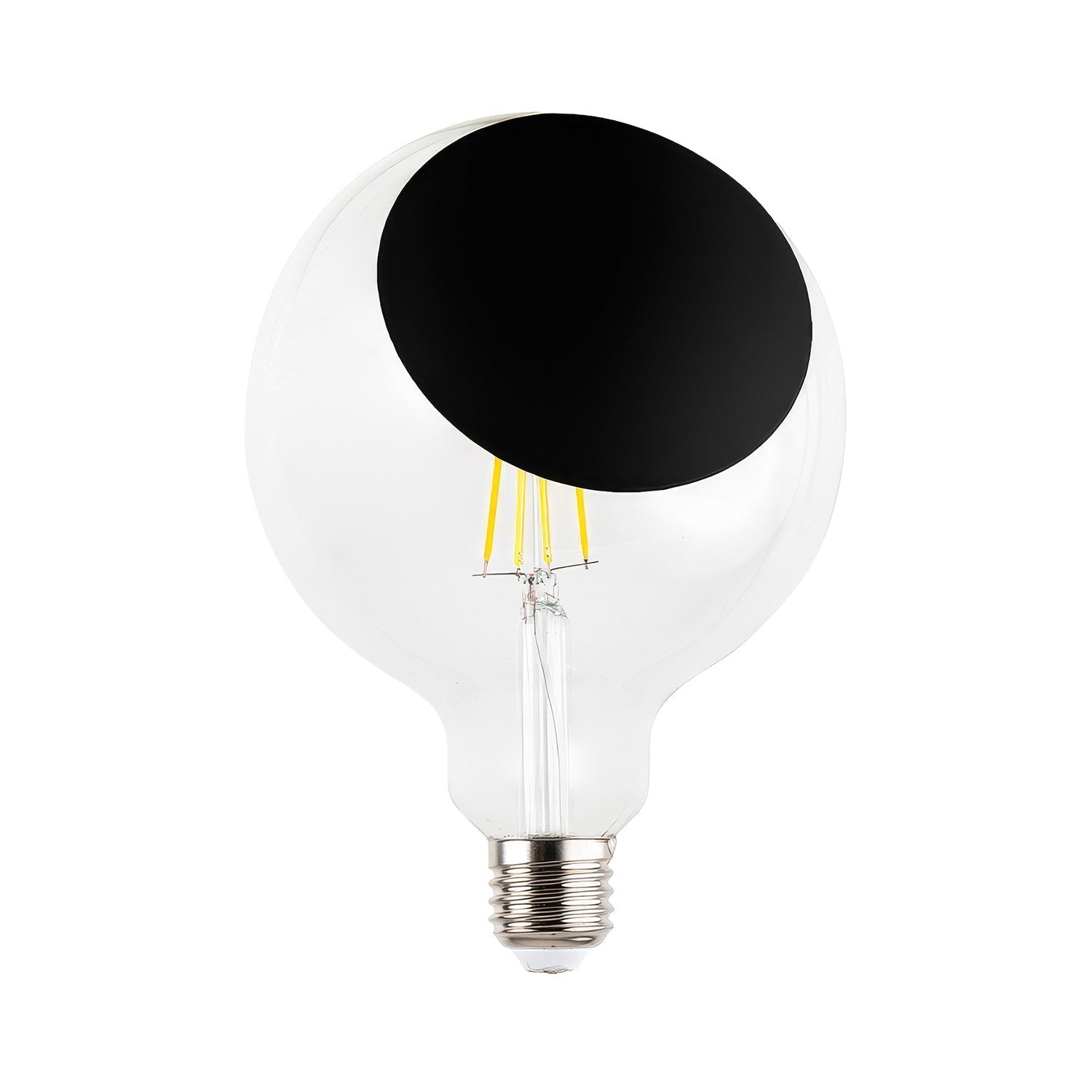 LED-Glühbirne Sofia G125 4,8W 806Lm E27 2700K dimmbar – Schwarz – Hauptbild