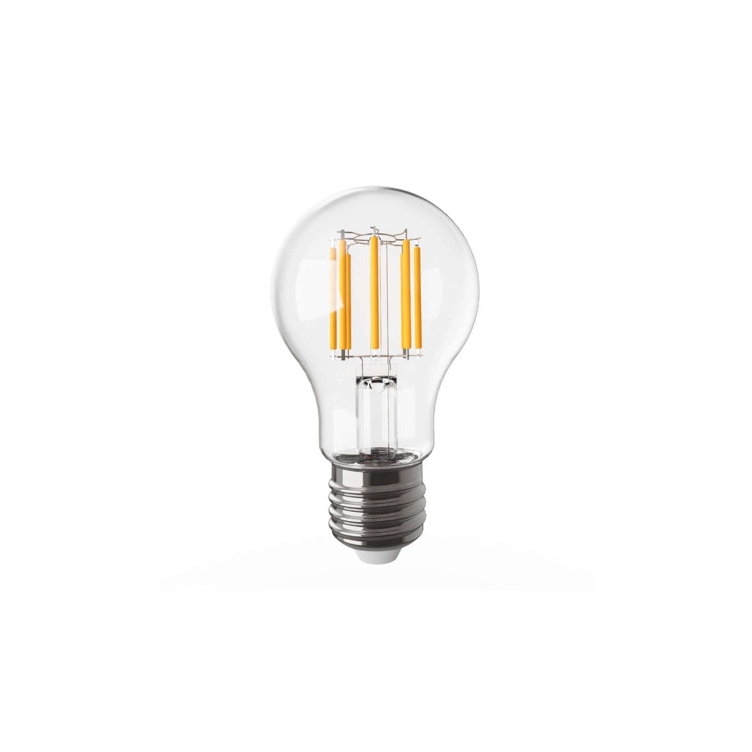 Transparente LED-Lampe Linea 5V Vertikalfaden Tropfen A60 1,7W 150Lm E27 2500K Dimmbar - B03 – Hauptbild