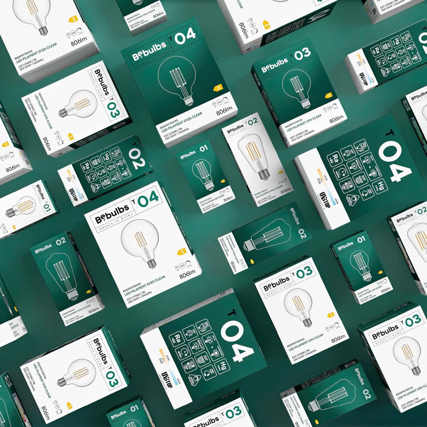 LED-Leuchte Transparent Edison ST64 7W 806Lm E27 2700K Dimmbar – T02 – Produktansicht 5