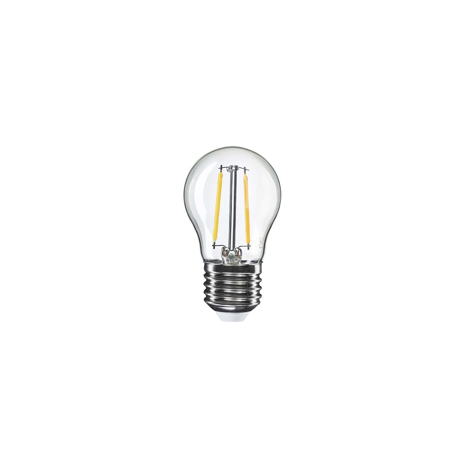 LED-Glühbirne Transparent Globetta G45 2W 136Lm E27 2700K – E08 – Hauptbild