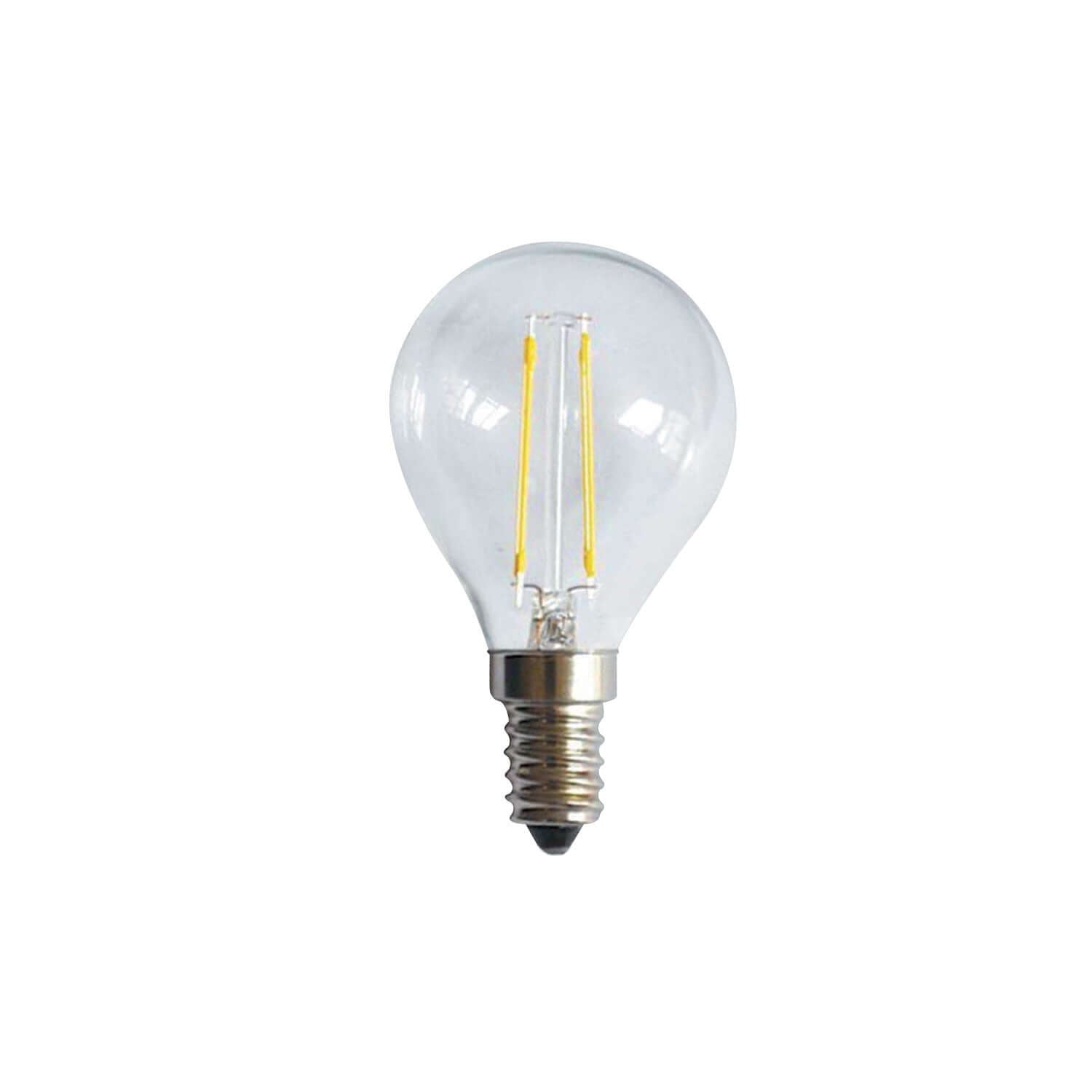 LED-Glühbirne Transparent Globe 6,5W 806Lm E14 2700K – Hauptbild