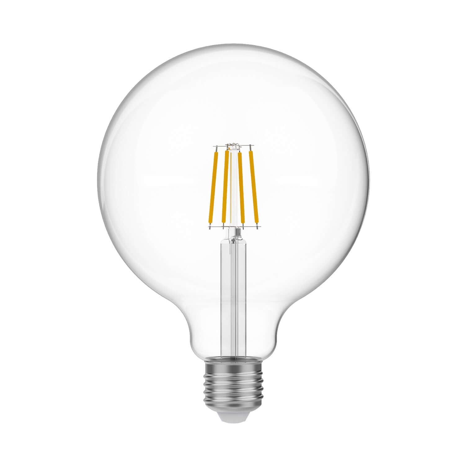 LED-Lampe Transparent Globe G125 4W 470Lm E27 2700K – E05 – Hauptbild
